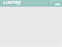 Tablet Screenshot of jlautier.com